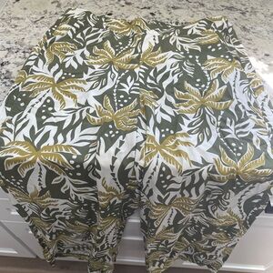 Wide leg playa pants